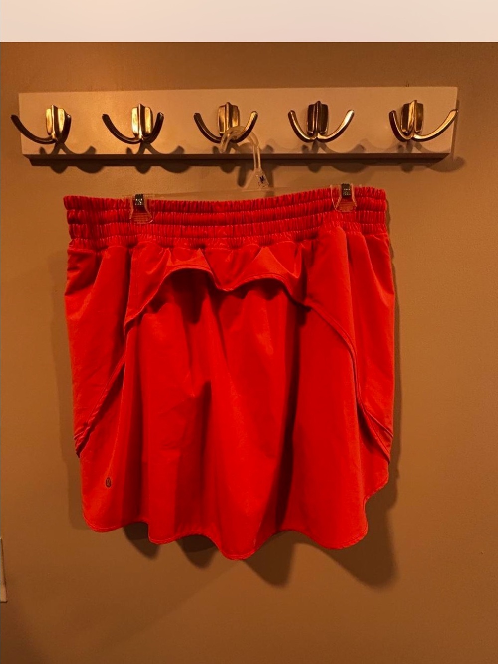 lululemon athletica hotty hot skort Coral Pink Athletic Skort